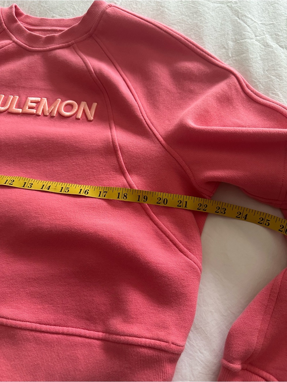 Lululemon Pink Crewneck Sweatshirt, size medium - Picture 7 of 9